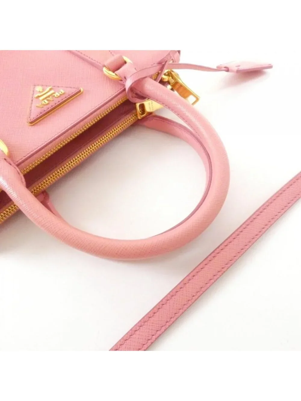 Prada Bag Handbag Gold
